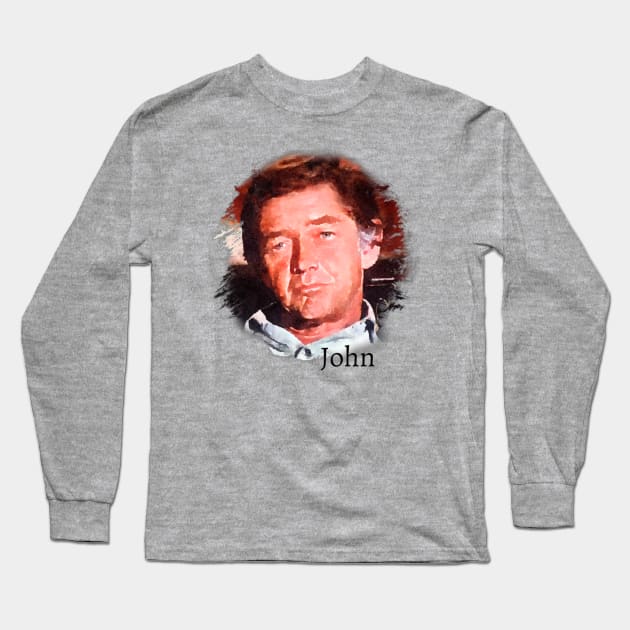 John Walton Long Sleeve T-Shirt by Neicey